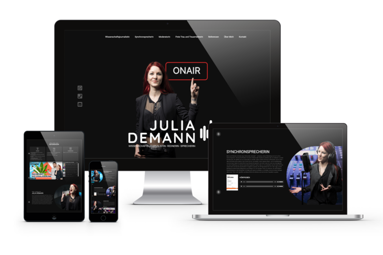 fotografie, video und webdesign für julia demann von königs design werbeagentur aus ratingen