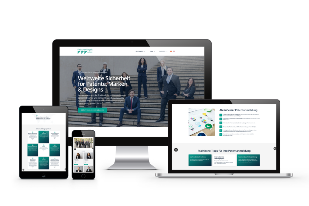 webdesign für fepat von königs design werbeagentur aus ratingen