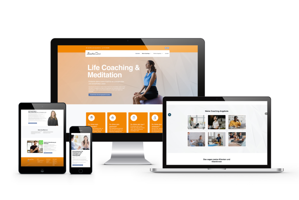 webdesign für life coach von königs design werbeagentur aus ratingen