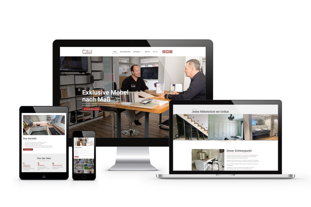 responsive webdesign für schrank design von königs design