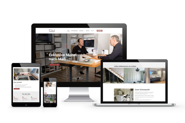 responsive webdesign für schrank design von königs design